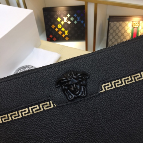 Replica Versace AAA Man Wallets #1101222 $88.00 USD for Wholesale