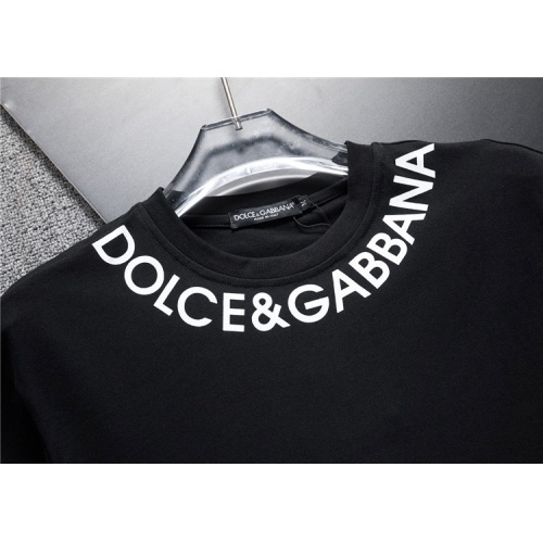 Replica Dolce & Gabbana D&G Tracksuits Short Sleeved For Men #1101239 $48.00 USD for Wholesale