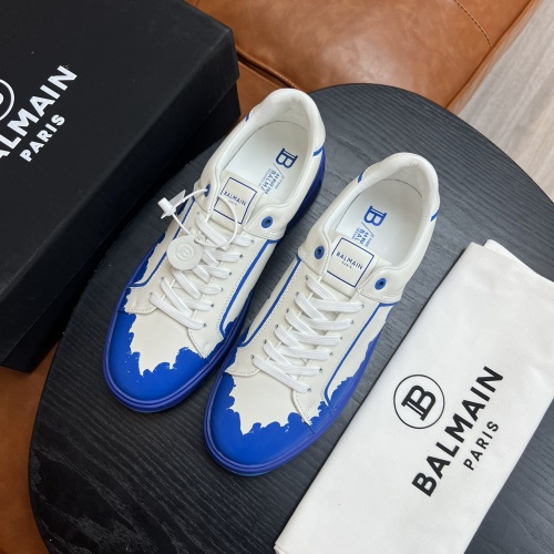 Replica Balmain Casual Shoes For Men #1117760 $88.00 USD for Wholesale