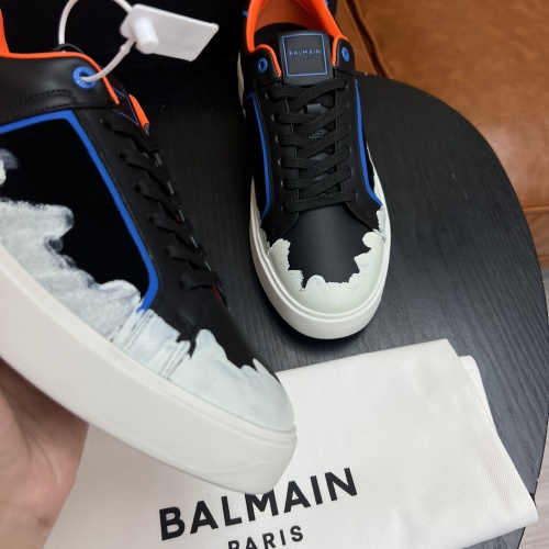 Replica Balmain Casual Shoes For Men #1117761 $88.00 USD for Wholesale