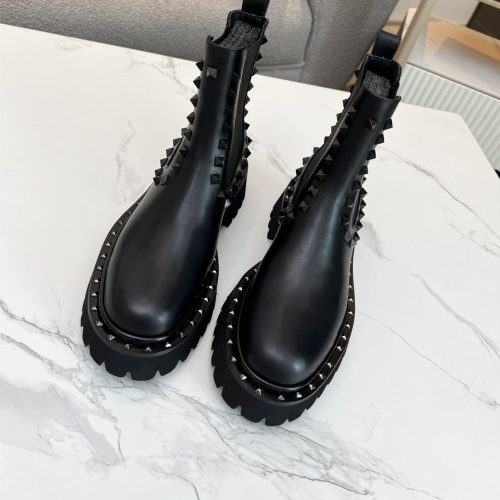 Replica Valentino Boots For Women #1127829 $102.00 USD for Wholesale