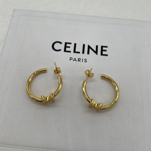 Replica Celine Earrings For Women #1129370 $42.00 USD for Wholesale