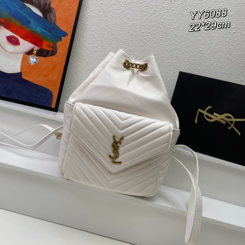 Yves Saint Laurent YSL AAA Quality Backpacks For Women #1133273, $98.00 USD, [ITEM#1133273], Yves Saint Laurent YSL AAA Backpacks