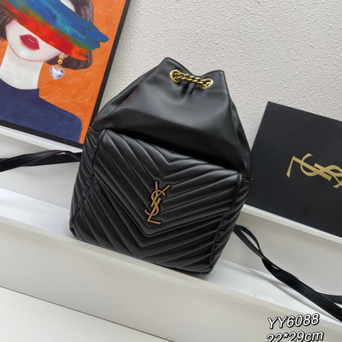 Yves Saint Laurent YSL AAA Quality Backpacks For Women #1133274, $98.00 USD, [ITEM#1133274], Yves Saint Laurent YSL AAA Backpacks