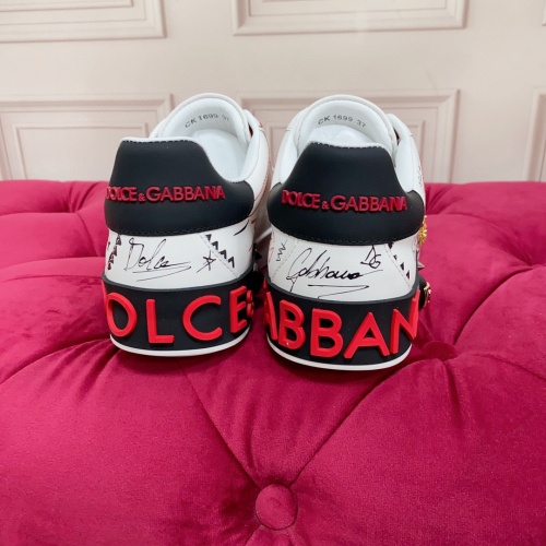 Replica Dolce & Gabbana D&G Casual Shoes For Women #1133880 $112.00 USD for Wholesale