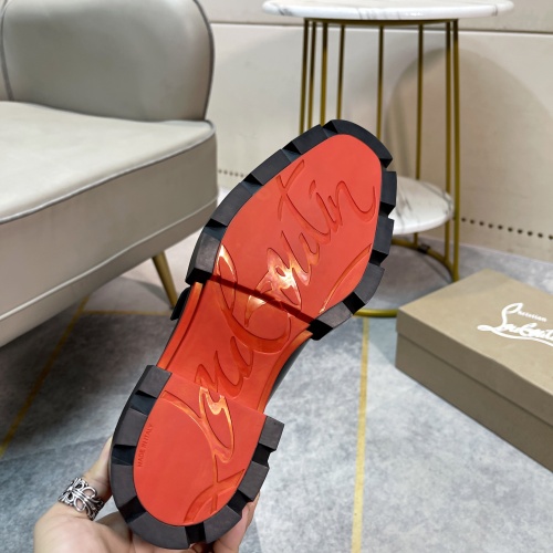 Replica Christian Louboutin Leather Shoes For Men #1135439 $150.00 USD for Wholesale