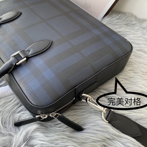 Replica Burberry AAA Man Handbags #1137862 $140.00 USD for Wholesale