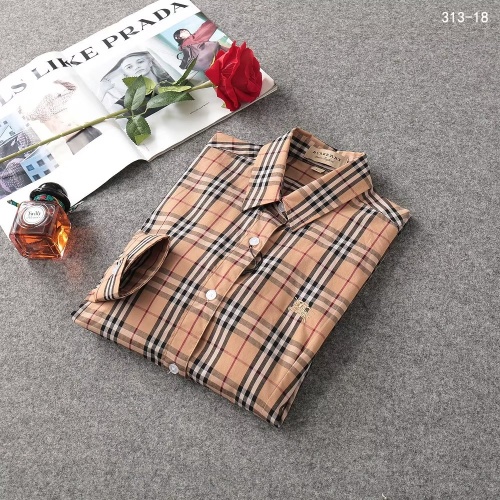 Replica Burberry Shirts Long Sleeved For Women #1138209 $38.00 USD for Wholesale