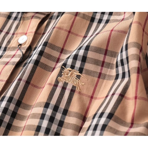 Replica Burberry Shirts Long Sleeved For Women #1138209 $38.00 USD for Wholesale