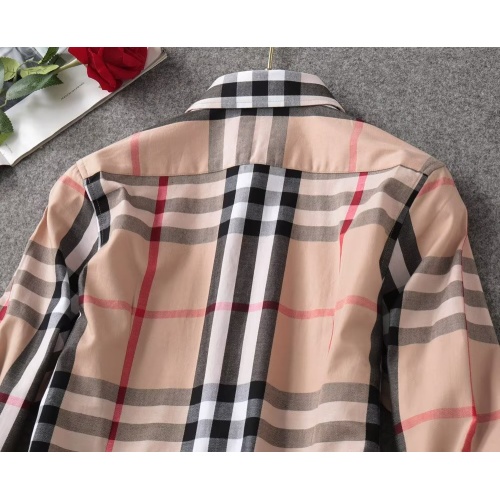 Replica Burberry Shirts Long Sleeved For Women #1138211 $38.00 USD for Wholesale