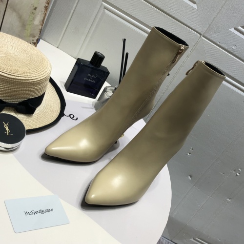 Replica Yves Saint Laurent YSL Boots For Women #1139391 $125.00 USD for Wholesale