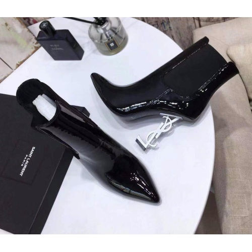 Replica Yves Saint Laurent YSL Boots For Women #1139403 $125.00 USD for Wholesale