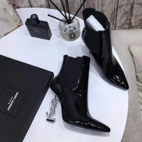 Replica Yves Saint Laurent YSL Boots For Women #1139403 $125.00 USD for Wholesale