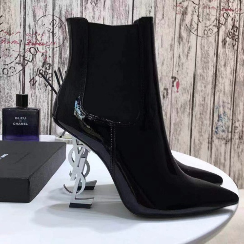 Replica Yves Saint Laurent YSL Boots For Women #1139403 $125.00 USD for Wholesale