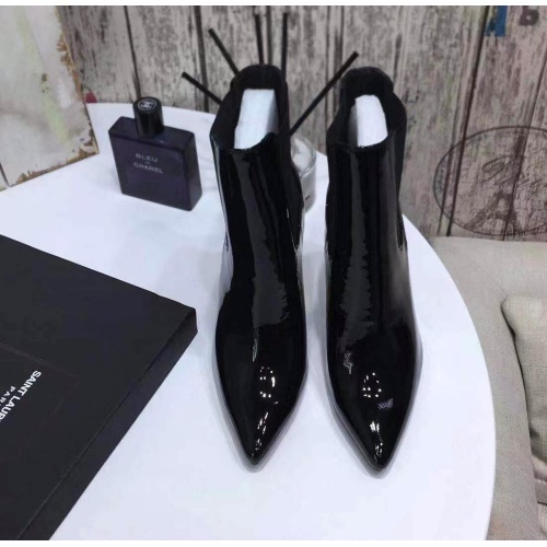 Replica Yves Saint Laurent YSL Boots For Women #1139404 $125.00 USD for Wholesale