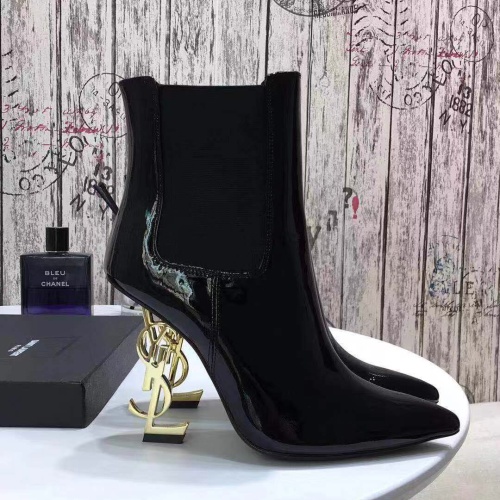 Replica Yves Saint Laurent YSL Boots For Women #1139404 $125.00 USD for Wholesale