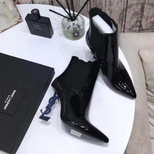 Replica Yves Saint Laurent YSL Boots For Women #1139407 $125.00 USD for Wholesale