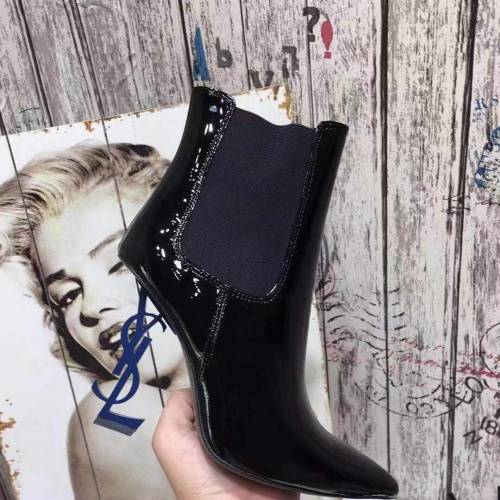 Replica Yves Saint Laurent YSL Boots For Women #1139407 $125.00 USD for Wholesale