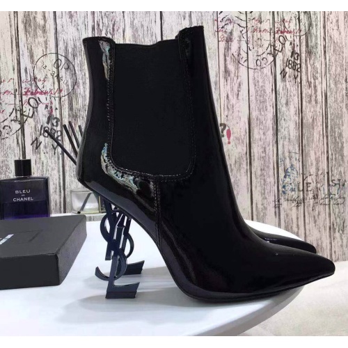 Replica Yves Saint Laurent YSL Boots For Women #1139407 $125.00 USD for Wholesale