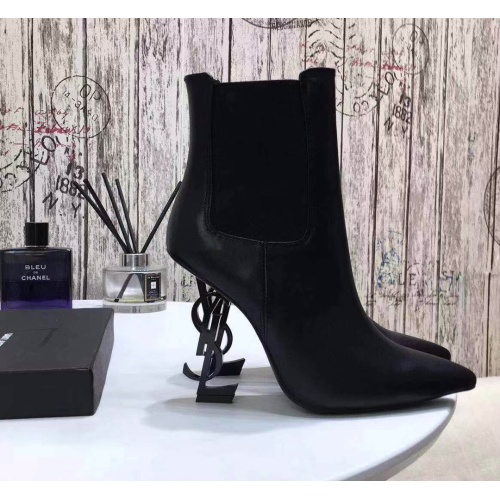 Replica Yves Saint Laurent YSL Boots For Women #1139409 $125.00 USD for Wholesale