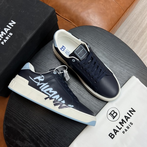 Replica Balmain Casual Shoes For Men #1139607 $82.00 USD for Wholesale