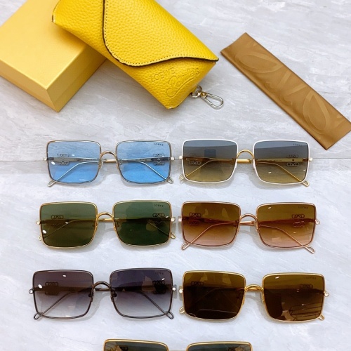 Replica LOEWE AAA Quality Sunglasses #1142856 $60.00 USD for Wholesale