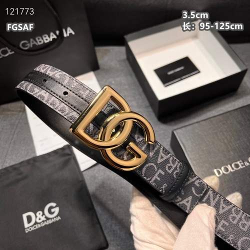 Replica Dolce & Gabbana D&G AAA Quality Belts For Unisex #1143629 $64.00 USD for Wholesale