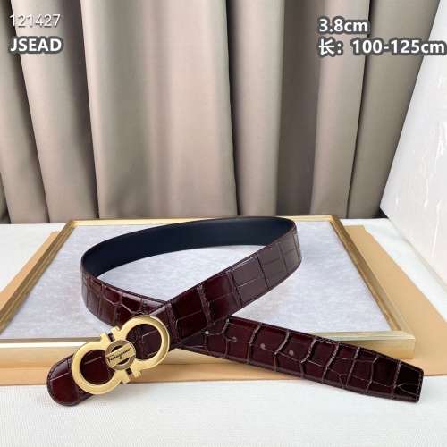 Replica Salvatore Ferragamo AAA Quality Belts For Men #1143956 $56.00 USD for Wholesale