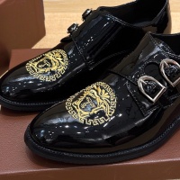 $80.00 USD Versace Leather Shoes For Men #1134902