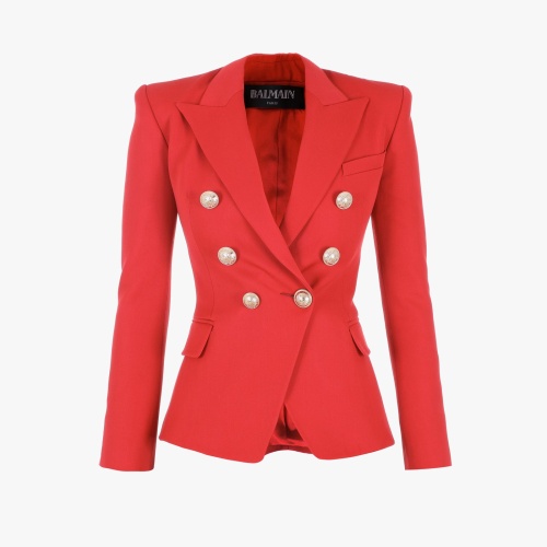 Balmain Jackets Long Sleeved For Women #1146898, $68.00 USD, [ITEM#1146898], Balmain Jackets