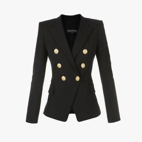 Balmain Jackets Long Sleeved For Women #1146901