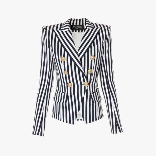 Balmain Jackets Long Sleeved For Women #1146906, $92.00 USD, [ITEM#1146906], Balmain Jackets