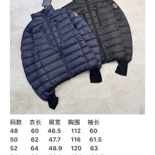 Replica Moncler Down Feather Coat Long Sleeved For Men #1147297 $192.00 USD for Wholesale