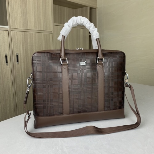 Replica Mont Blanc AAA Man Handbags #1148146 $160.00 USD for Wholesale