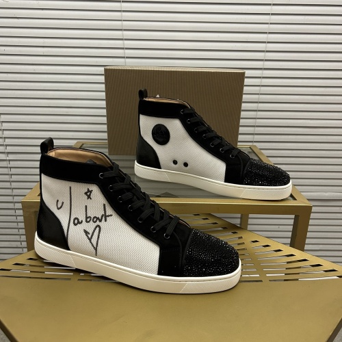 Christian Louboutin High Top Shoes For Men #1148677