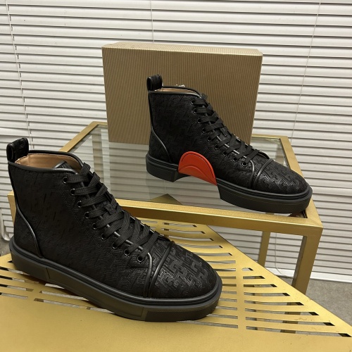 Christian Louboutin High Top Shoes For Men #1148731