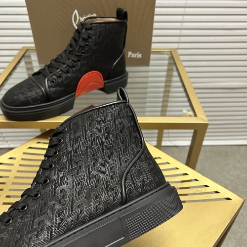 Replica Christian Louboutin High Top Shoes For Men #1148731 $98.00 USD for Wholesale