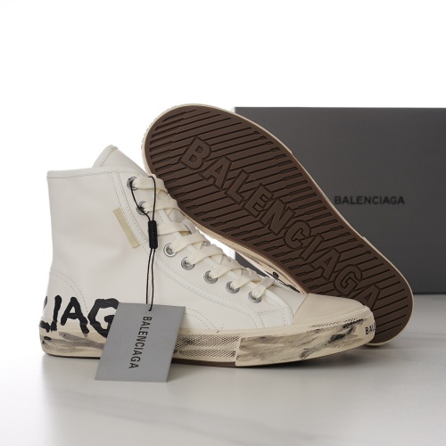 Replica Balenciaga High Tops Shoes For Men #1149612 $108.00 USD for Wholesale