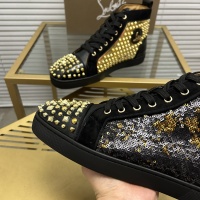 $98.00 USD Christian Louboutin High Top Shoes For Women #1148725