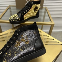 $98.00 USD Christian Louboutin High Top Shoes For Women #1148725