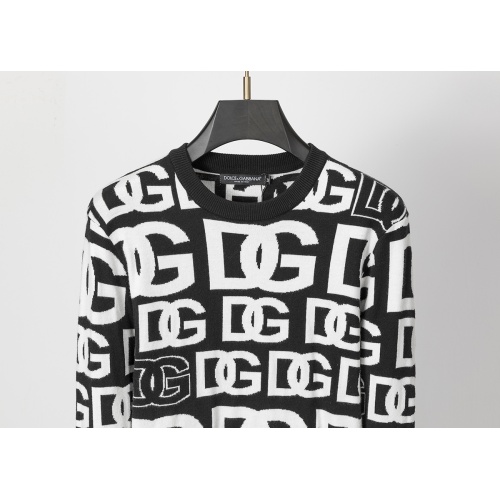 Replica Dolce & Gabbana D&G Sweaters Long Sleeved For Men #1154885 $38.00 USD for Wholesale