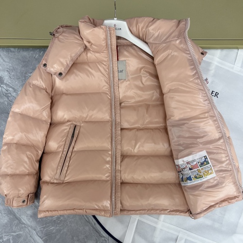 Replica Moncler Down Feather Coat Long Sleeved For Women #1155105 $132.00 USD for Wholesale