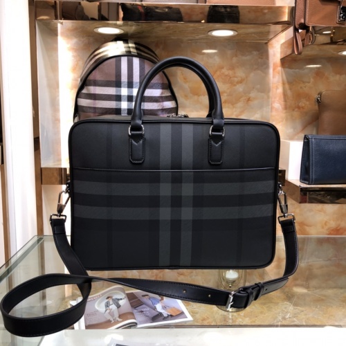 Replica Burberry AAA Man Handbags #1155518 $170.00 USD for Wholesale