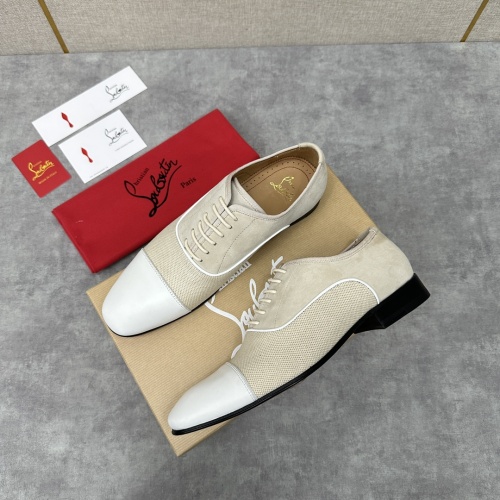 Christian Louboutin Leather Shoes For Men #1155692, $180.00 USD, [ITEM#1155692], Christian Louboutin Leather Shoes