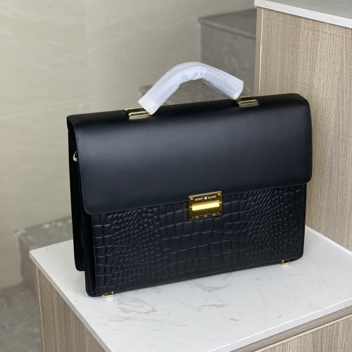 Replica Mont Blanc AAA Man Handbags #1156088 $190.00 USD for Wholesale