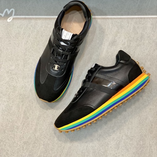 Replica Salvatore Ferragamo Casual Shoes For Men #1156285 $88.00 USD for Wholesale