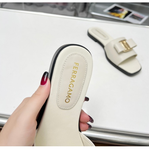 Replica Salvatore Ferragamo Slippers For Women #1157906 $82.00 USD for Wholesale