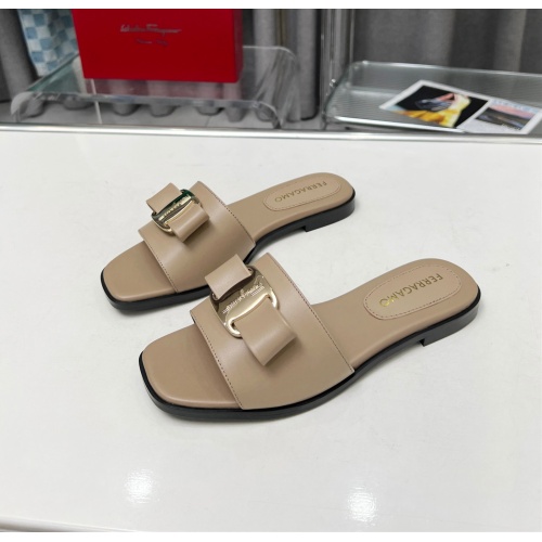 Salvatore Ferragamo Slippers For Women #1157907, $82.00 USD, [ITEM#1157907], Salvatore Ferragamo Slippers