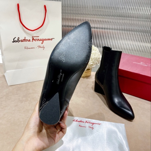 Replica Salvatore Ferragamo Boots For Women #1158272 $128.00 USD for Wholesale