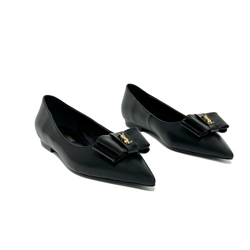 Yves Saint Laurent YSL Flat Shoes For Women #1159054, $98.00 USD, [ITEM#1159054], Yves Saint Laurent YSL Flat Shoes